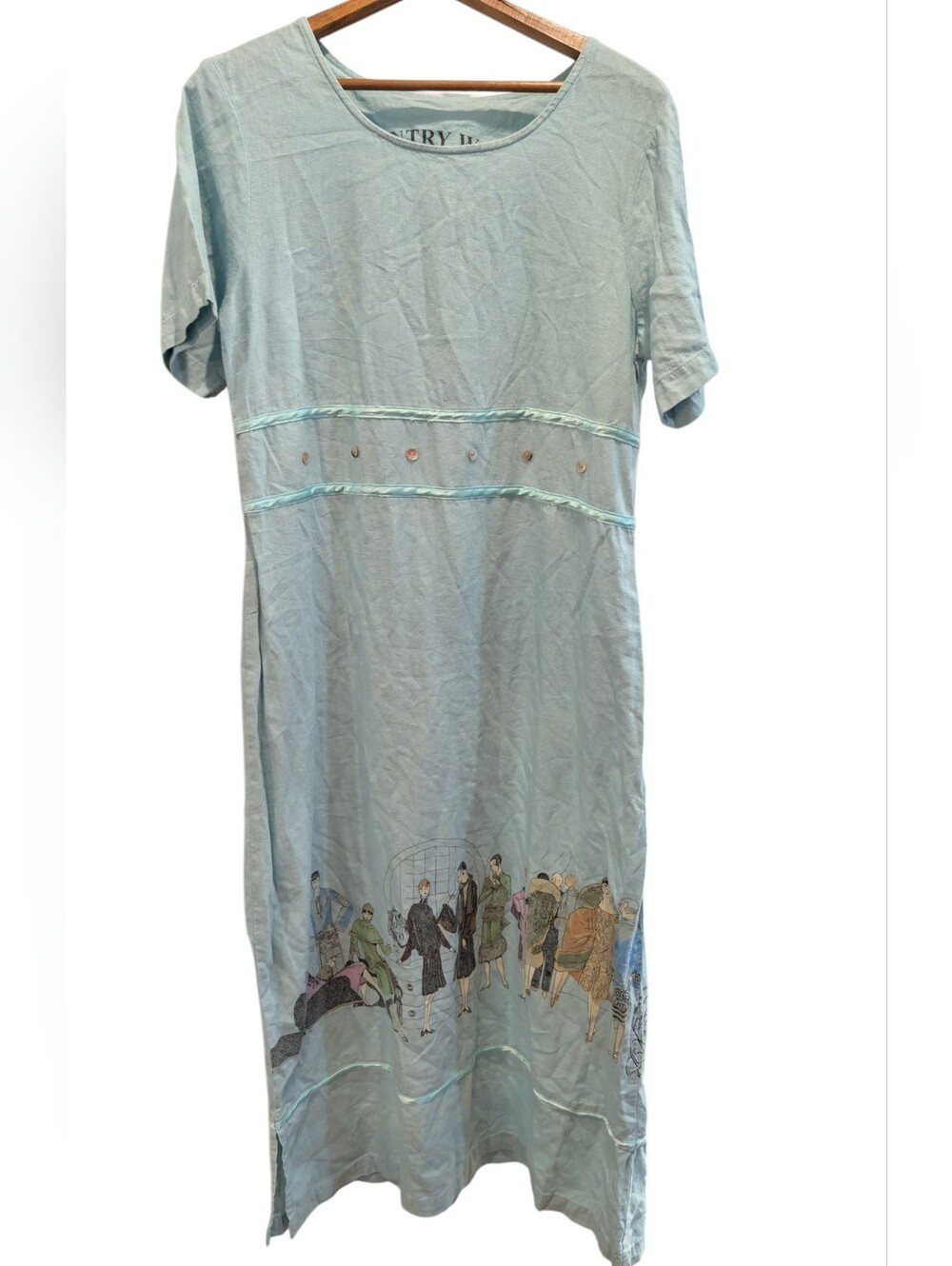Country Wear Dress by Lonnie G. Star vintage 1990s